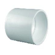 Charlotte Pipe And Foundry Pipe Schedule 40 1-1/4 in. Slip X 1-1/4 in. D Slip PVC Coupling PVC 02100 1200